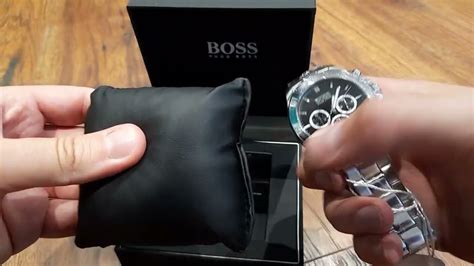 how to tell a fake hugo boss watch|vintage hugo boss watch.